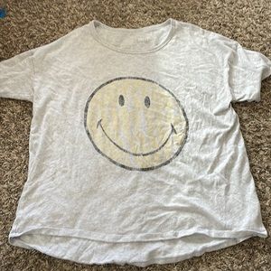 Offline by aerie smiley shirt